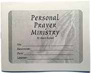Photo of Personal Prayer Ministry Booklet